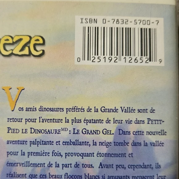 The Land Before Time: The Big Freeze DVD Dinosaurs Classic Family Movie 2001 - Picture 2 of 5